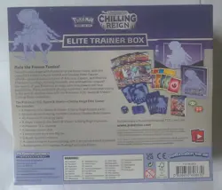 Pokemon TCG Sword & Shield Chilling Reign Elite Trainer Box Shadow Rider Calyrex - Image 4