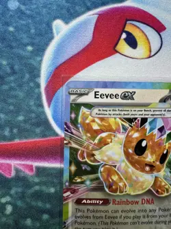 Pokemon TCG Eevee ex 075/131 Prismatic Evolutions Play! Prize Pack Series 7 - NM - Image 2