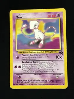 Mew #8 - Pokemon TCG - Wizards Black Star Promos - MP - Image 1