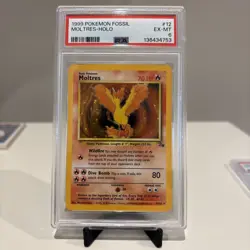 Pokemon Fossil Moltres Holo and Articuno Holo PSA 6 Rare Set of 2 - Image 4