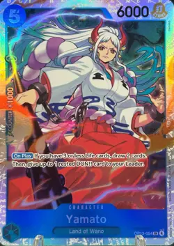 • Yamato • OP13-054 SR Carrying on His Wil Holo Foil One Piece TCG NM - Image 1