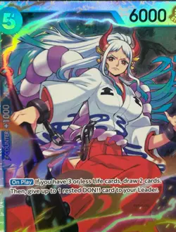 • Yamato • OP13-054 SR Carrying on His Wil Holo Foil One Piece TCG NM - Image 2