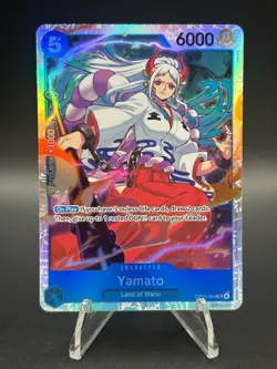 • Yamato • OP13-054 SR Carrying on His Wil Holo Foil One Piece TCG NM - Image 3