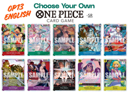 One Piece TCG OP13 (English) - Carrying on His Will - Choose your own SR - Image 1