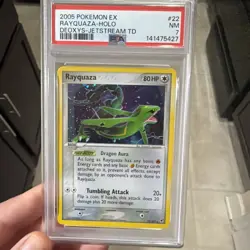 Pokemon TCG Rayquaza EX Deoxys 22/107 Holo Holo Rare - Image 1
