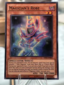 Yu-Gi-Oh! TCG Magicians Robe Limited Edition SHVI-ENSE3 - Image 1