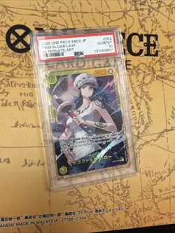 2025 One Piece EB03-062 Sec Trafalgar Law PSA 10 Japanese - Image 1