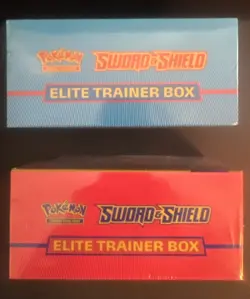 Pokemon Sword and Shield ETB Elite Trainer Box - Set Of 2 New Factory Sealed - Image 2