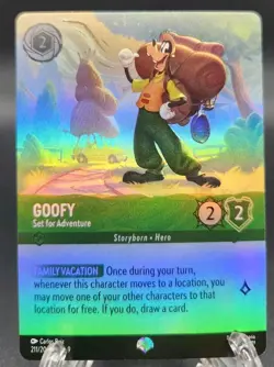 Disney Lorcana Fabled - Goofy - Set for Adventure - EPIC - 211/204 - Image 1