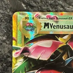 Pokemon M Venusaur EX 2/108 Pokemon XY Evolutions Holo Rare Mega English NM - Image 3
