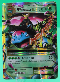 Pokemon XY Evolutions M Venusaur Ex 2/108 Holo Rare - Image 1