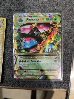 2016 Pokemon XY Evolutions - M Venusaur EX Holo Rare 2/108 - Image 1