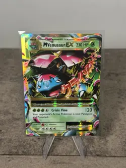 M Venusaur EX 2/108 XY Evolutions Rare Holo Pokemon Card - Image 1