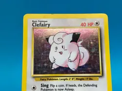Clefairy 005/102 Holo Rare - 1999 Pokemon Base Set Unlimited - Image 3