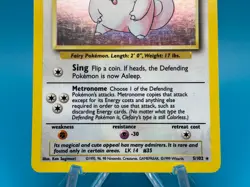 Clefairy 005/102 Holo Rare - 1999 Pokemon Base Set Unlimited - Image 5