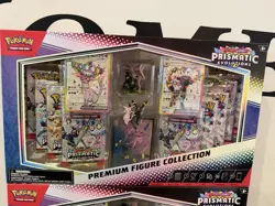2x Pokemon Prismatic Evolutions Premium Figure Collection - Brand New & Sealed - Image 2