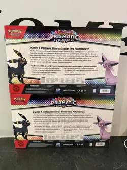 2x Pokemon Prismatic Evolutions Premium Figure Collection - Brand New & Sealed - Image 4