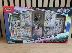 Pokemon TCG Prismatic Evolutions Premium Figure Collection NEW & SEALED - Image 1
