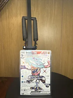 Pokemon TCG Greninja ex 198/167 Sv06 Twilight Masquerade Full Art Holo Rare Card - Image 3