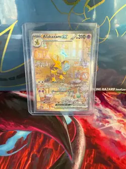 Alakazam ex 201/165 Sv: Scarlet & Violet 151 SIR Pokemon TCG - Image 1