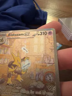 Alakazam ex 201/165 - SV: Scarlet & Violet 151 - SIR - Pokemon TCG - NM - Image 4