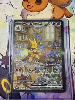 Alakazam ex 201/165 Sv: Scarlet & Violet 151 SIR Pokemon TCG - Image 1