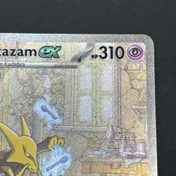 Alakazam ex 201/165 - SV: Scarlet & Violet 151 - SIR - Pokemon TCG - NM - Image 3