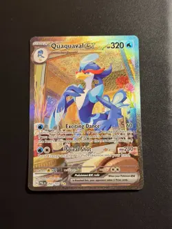 Pokemon TCG Quaquaval ex Special Illustration Rare SV02: Paldea Evolved 260/193 - Image 1