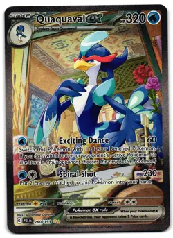 Quaquaval ex 260/193 - Paldea Evolved Pokemon TCG - NM Card - Image 1