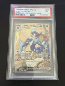 Psa 9 Quaquaval Ex - #260/193 - Paldea Evolved - Pokemon TCG - Image 1