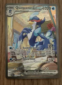 Quaquaval ex 260/193 Paldea Evolved Holo Pokemon TCG Special Illustration Rare - Image 1