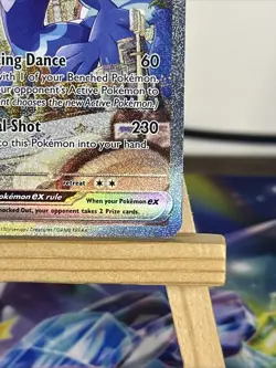 Pokemon TCG Quaquaval EX Full Art Paldea Evolved Card 260/193 - Image 4