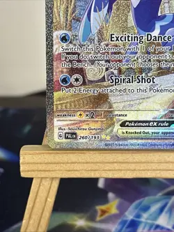 Pokemon TCG Quaquaval EX Full Art Paldea Evolved Card 260/193 - Image 5