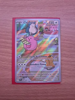 Pokemon TCG Chansey TWM 187/167 S&V - Twilight Masquerade Illustration Rare NM - Image 1