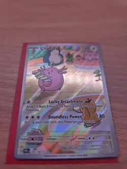 Pokemon TCG Chansey TWM 187/167 S&V - Twilight Masquerade Illustration Rare NM - Image 2