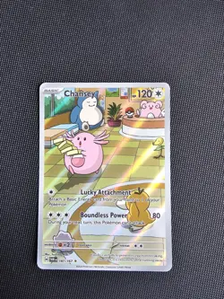 Pokemon TCG Chansey TWM 187/167 S&V - Twilight Masquerade Illustration Rare NM - Image 1