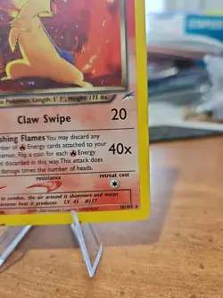 Pokemon TCG Dark Typhlosion Neo Destiny Holo Card 1st Edition 10/105 - Image 4