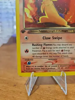Pokemon TCG Dark Typhlosion Neo Destiny Holo Card 1st Edition 10/105 - Image 5