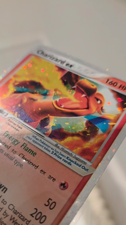 2004 Fire Red & Leaf Green Charizard EX Holo Foil Rare 105/112 Pokemon - Image 2