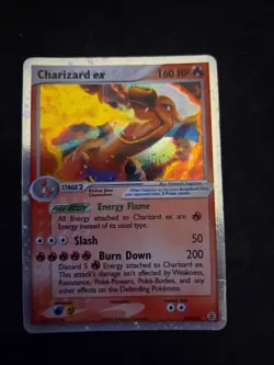 2004 Fire Red & Leaf Green Charizard EX Holo Foil Rare 105/112 Pokemon - Image 4