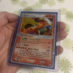 2004 Pokemon EX Fire Red & Leaf Green Charizard EX Holo Foil Rare 105/112 - Image 4