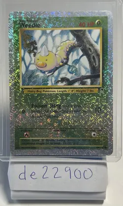 Pokemon TCG Legendary Collection Weedle 93/106 Reverse Holo - MP - Image 1