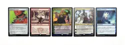 166 MTG MAGIC THE GATHERING 5 CARD MIXED LOT PRE MYTHIC FOIL AJANI ARTIFACT ♨ - Image 1
