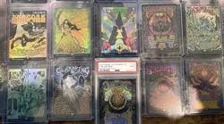 Magic the Gathering Lord of the Rings Complete Borderless Poster Card Set- Foil - Image 3