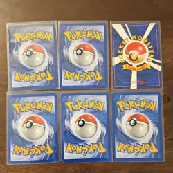 Pokemon TCG 1999 Lot Oddish Grimer Ekans Arbok Tangela 6 Cards English Japanese - Image 2