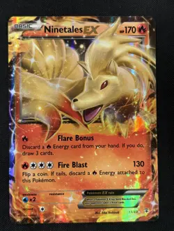 Ninetales EX 13/83 Ultra Rare Holo Generations Pokemon Card - Image 1