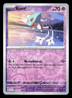 Azelf 080/191 Surging Sparks NM Reverse Holo Pokemon Card TCG - Image 1