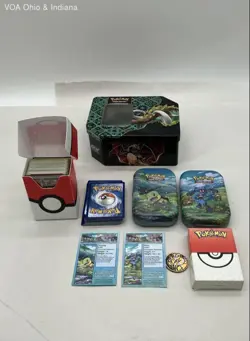 Pokemon V EX Full Art Card Lot + Tins Celebrations Scarlet & Violet TCG - Image 1