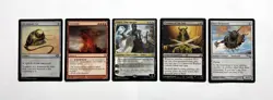 164 MTG MAGIC THE GATHERING 5 CARD MIXED LOT GOLD RARE TEFERI GOLEM ARTIFACT ♨ - Image 1