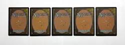 164 MTG MAGIC THE GATHERING 5 CARD MIXED LOT GOLD RARE TEFERI GOLEM ARTIFACT ♨ - Image 2
